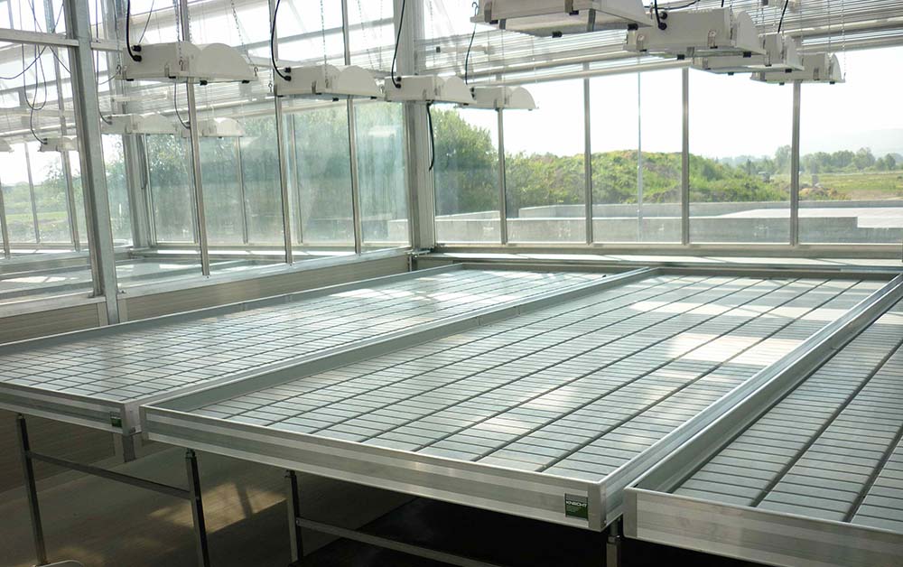 Greenhouse bench systems